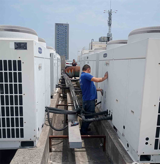 闻喜中央空调制热和不制冷系统维修方法